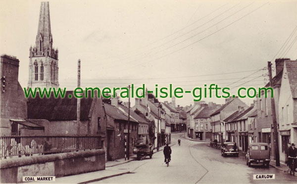Carlow Town - Coal Market - old photo