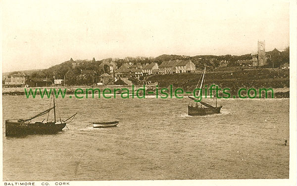 Cork - Baltimore - Village from Water