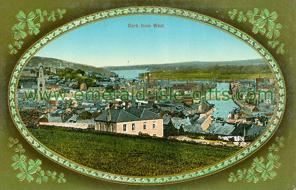 Cork - Cork City - City from West