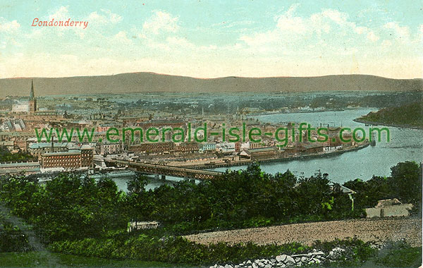 Derry - Derry City - Londonderry view