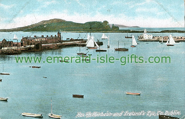 Dublin North - Howth - Howth Harbour and Ireland