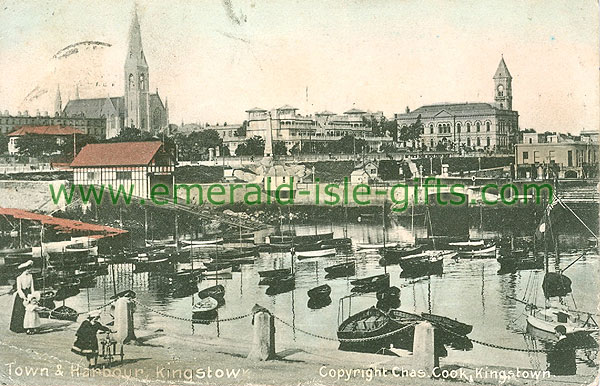 Dublin Sth - Dun Laoghaire - Town and Harbour, Kingstown