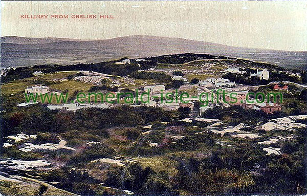 Dublin - Killiney - view from Obelisk Hill