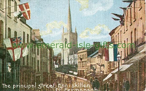 Fermanagh - Enniskillen - The principal street