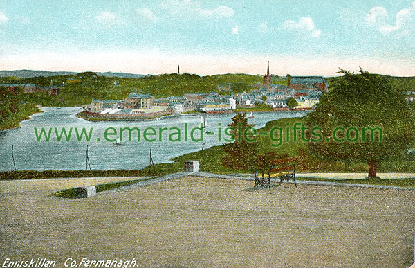 Fermanagh - Enniskillen - Town view