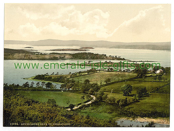 Fermanagh - Lr. Lough Erne - photochrome