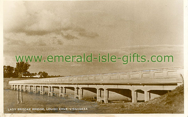 Fermanagh - Lisnaskea - Lady Brooke Bridge, Lough Erne