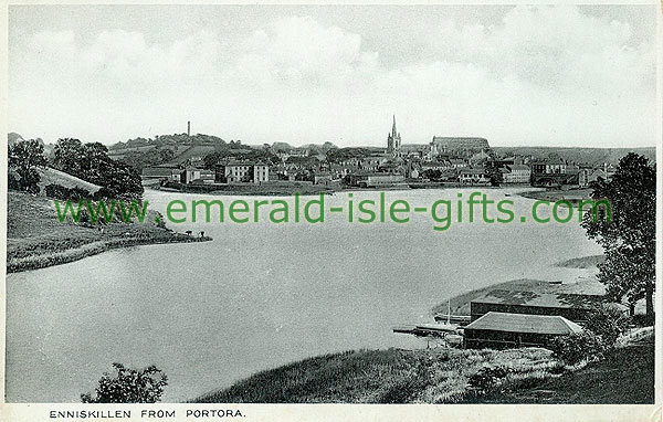 Fermanagh - Enniskillen - Enniskillen from Portora