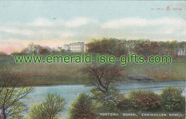 Fermanagh - Portora School - old photo