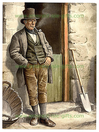 Irish Peasant Farmer Caricature