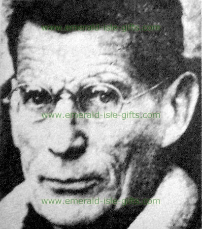 Samuel Beckett photo print study
