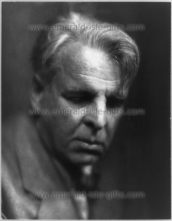 W.B. Yeats photo print in 1933