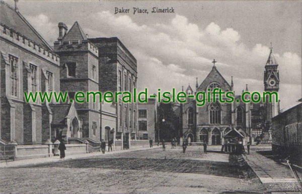 Limerick City - Baker Place - old Irish photo