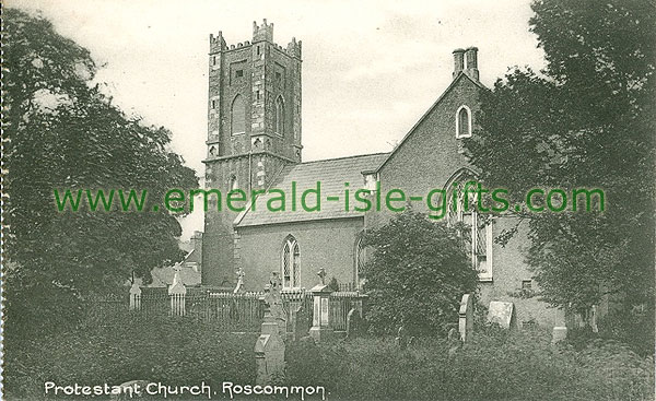 Roscommon - Roscommon Town - Protestant Church