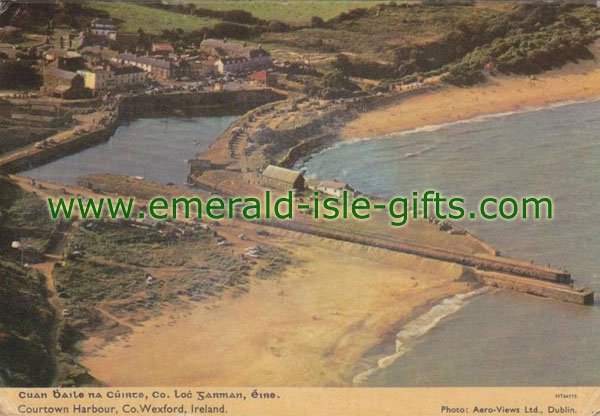 Wexford - Aerial View - Courtown Harbour