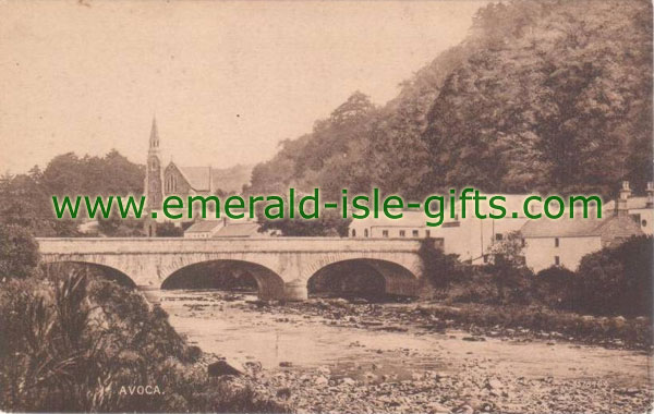 Wicklow - Avoca - The Bridge - old print