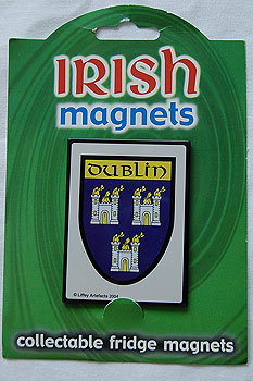 Irish Fridge Magnet - Dublin Irish Fridge Magnet - Dublin
