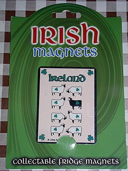 Irish Fridge Magnet - Black Sheep Irish Fridge Magnet - Black Sheep