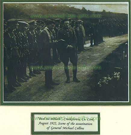Beal Na Bláth prayers for Michael Collins Beal Na Bláth prayers for Michael Collins
(Scene of deadly ambush)