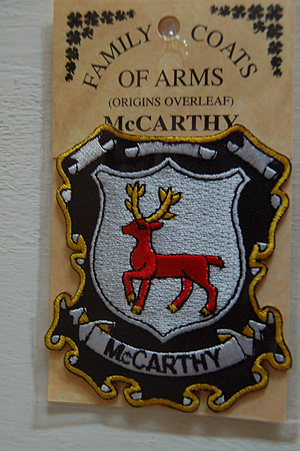 McCarthy Embroidered Patch - Coat of Arms