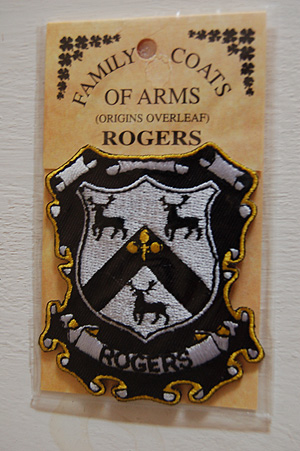 Rogers Embroidered Patch - Coat of Arms
