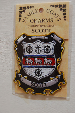 Scott Embroidered Patch - Coat of Arms