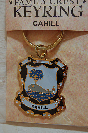 Cahill Keyring Keychain - Coat of Arms