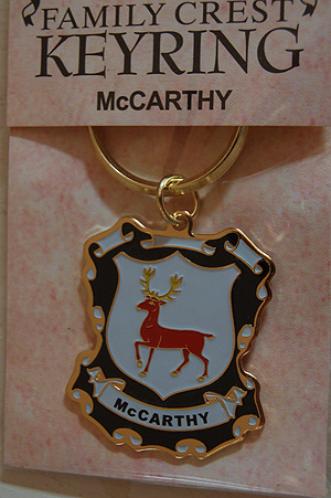 McCarthy Keyring Keychain - Coat of Arms