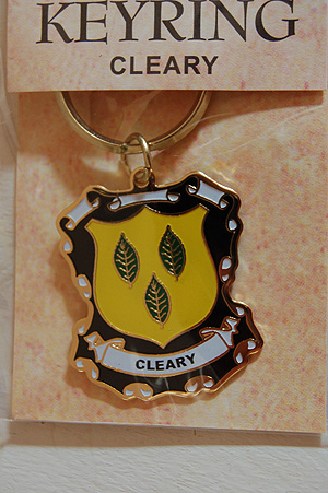 Cleary Keyring Keychain - Coat of Arms