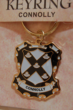 Connolly Keyring Keychain - Coat of Arms