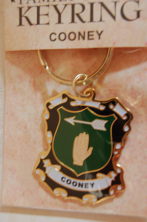 Cooney Keyring Keychain - Coat of Arms