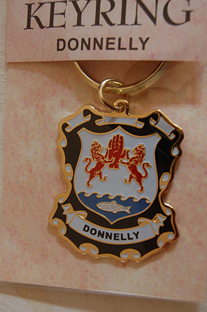 Donnelly Keyring Keychain - Coat of Arms