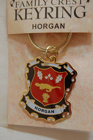 Horgan Keyring Keychain - Coat of Arms