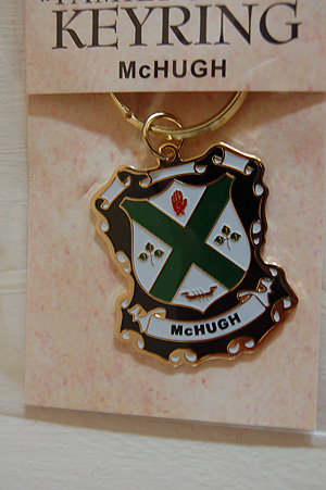 McHugh Keyring Keychain - Coat of Arms