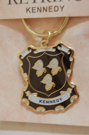 Kennedy Keyring Keychain - Coat of Arms