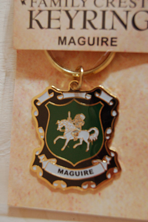 Maguire Keyring Keychain - Coat of Arms