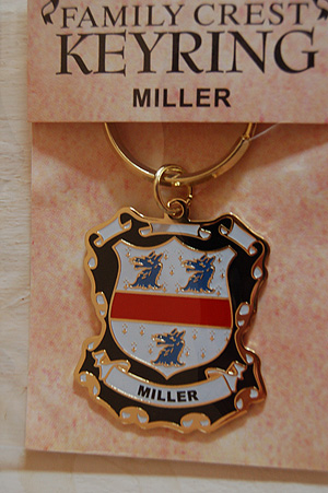 Miller Keyring Keychain - Coat of Arms