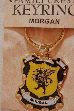 Morgan Keyring Keychain - Coat of Arms