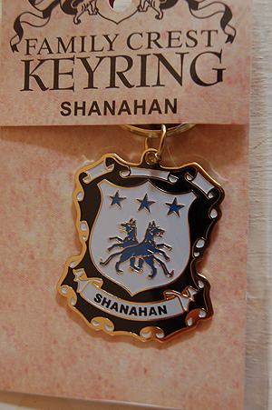 Shanahan Keyring Keychain - Coat of Arms