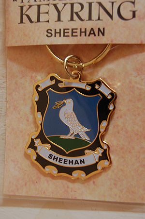Sheehan Keyring Keychain - Coat of Arms