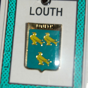 Louth County Irish Pin Lapel Clip Badge Louth County Irish Pin Lapel Clip Badge
(GAA gift)