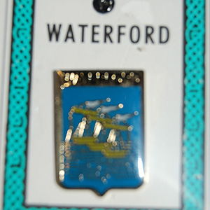 Waterford County Irish Pin Lapel Clip Badge