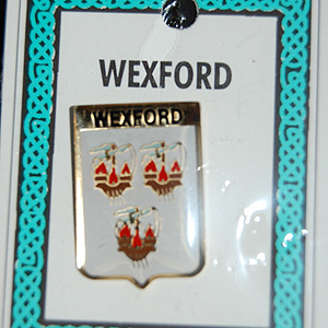 Wexford County Irish Pin Lapel Clip Badge