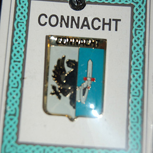 Connacht Irish Province Pin Lapel Clip Badge