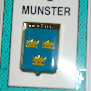 Munster Irish Province Pin Lapel Clip Badge Munster Irish Province Pin Lapel Clip Badge
(Gift for rugby supporter)