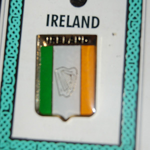 Ireland Tricolour  & Hap Pin Lapel