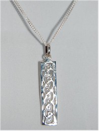 Beautiful Oblong Celtic Knotwork Pendant