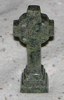 Connemara Marble Carved Connemara Marble Carved
(Celtic Cross 2.5")