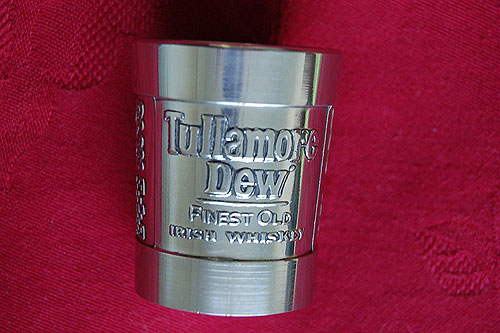 Tullamore Dew Whiskey Measure Tullamore Dew Whiskey Measure
(by Mullingar Pewter)