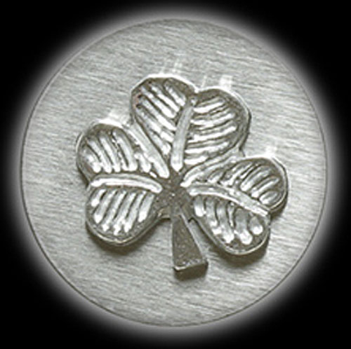 Shamrock Pewter Keyring